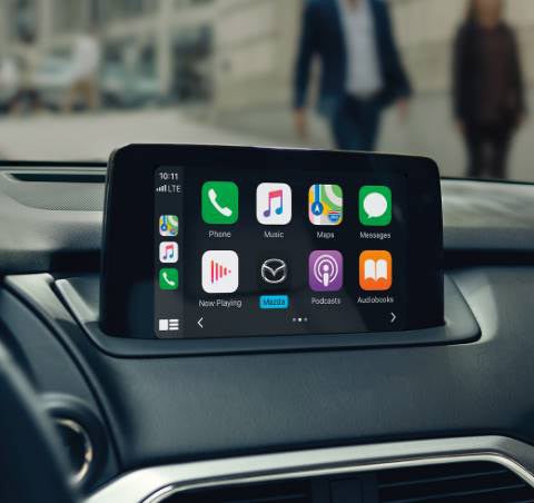 2020 Mazda CX-9 with available Apple CarPlay | Baglier Mazda in Butler PA