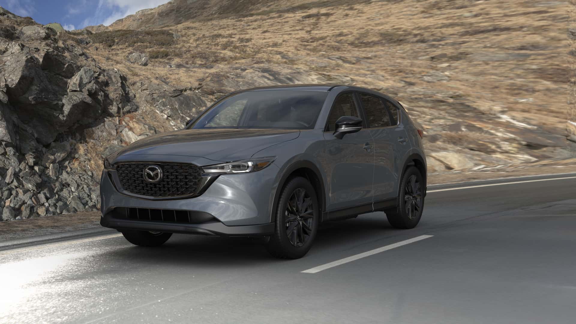 2023 Mazda CX-5 2.5 S Carbon Edition Polymetal Gray Metallic | Baglier Mazda in Butler PA