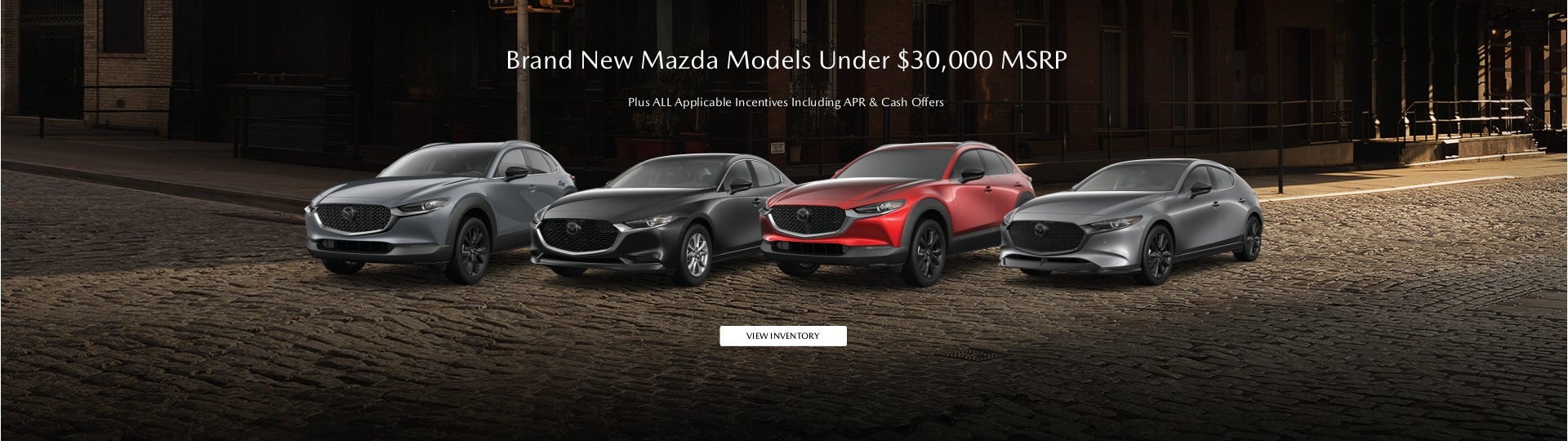 New Mazda under $30k