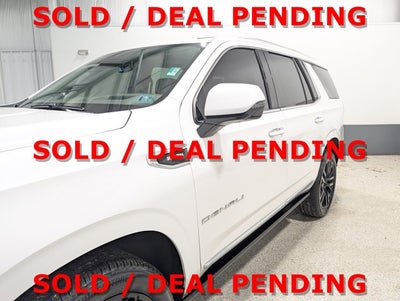 2024 GMC Yukon Denali Diesel Max Trailering Panoramic Roof Power Steps