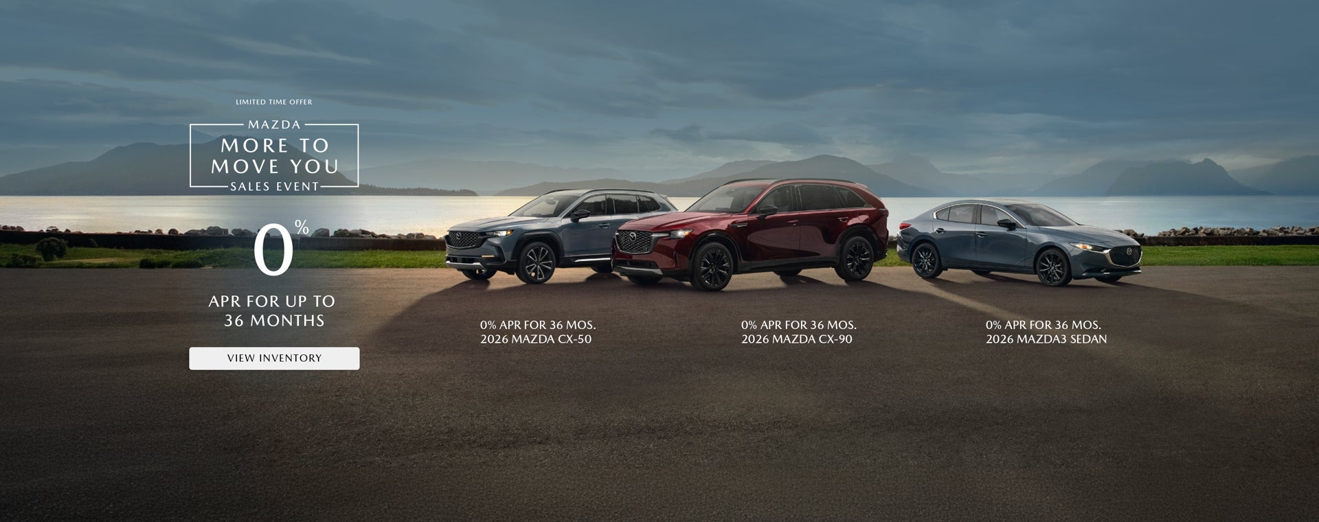 LIMITED-TIME OFFER 0% APR FOR UP TO 36 MONTHS*