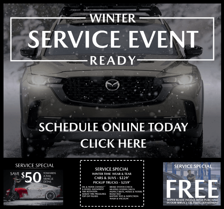 baglier mazda service winter event deal
