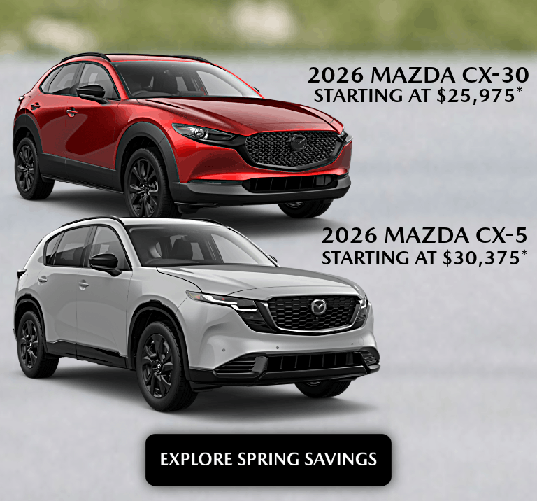 2026 Mazda CX-5 and CX-30 Spring Deals